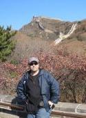 Dr. Kenneth Swope at the Great Wall of China